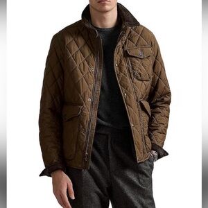 Polo Ralph Lauren Beaton Quilted Water-Repellent Snap-Front Jacket NWT